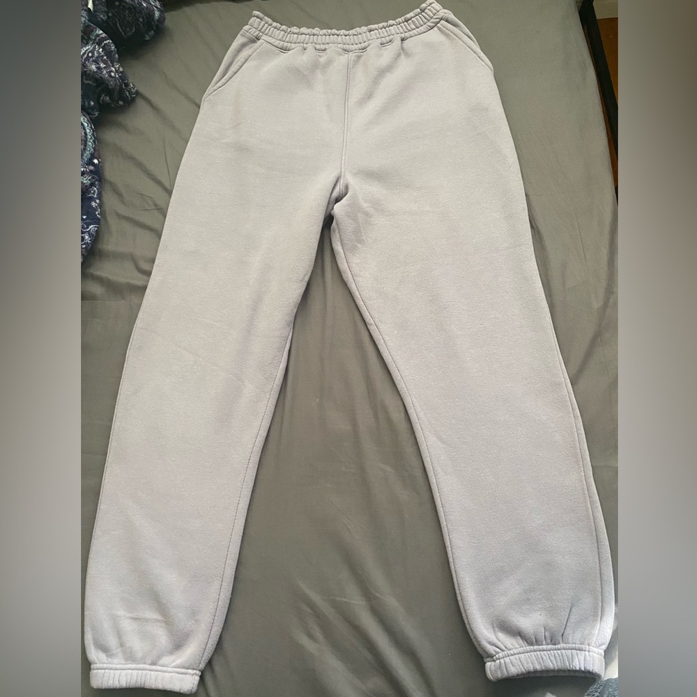 Missguided Grey Fleece Jogger Sweatpants – Size US 6